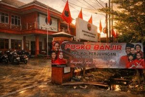 Posko Banjir PDIP Karawang
