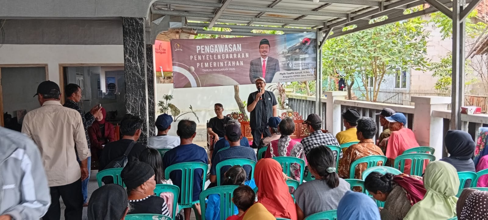 Pipik Taufik Serap Aspirasi Petani Cibuaya