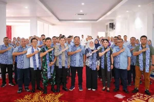 pengukuhan pengurus dekranasda karawang